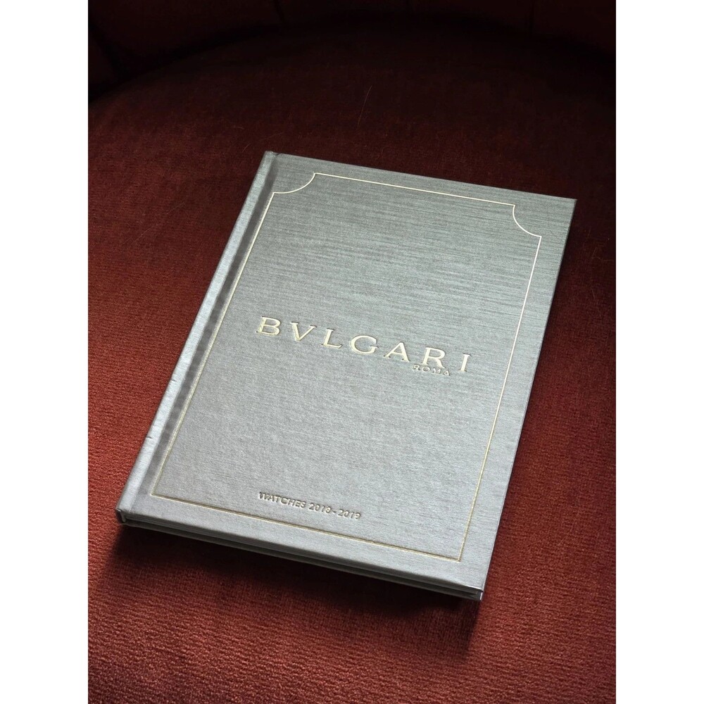 BULGARI Watch Catalog Official English Collection 2018-2019 NWT